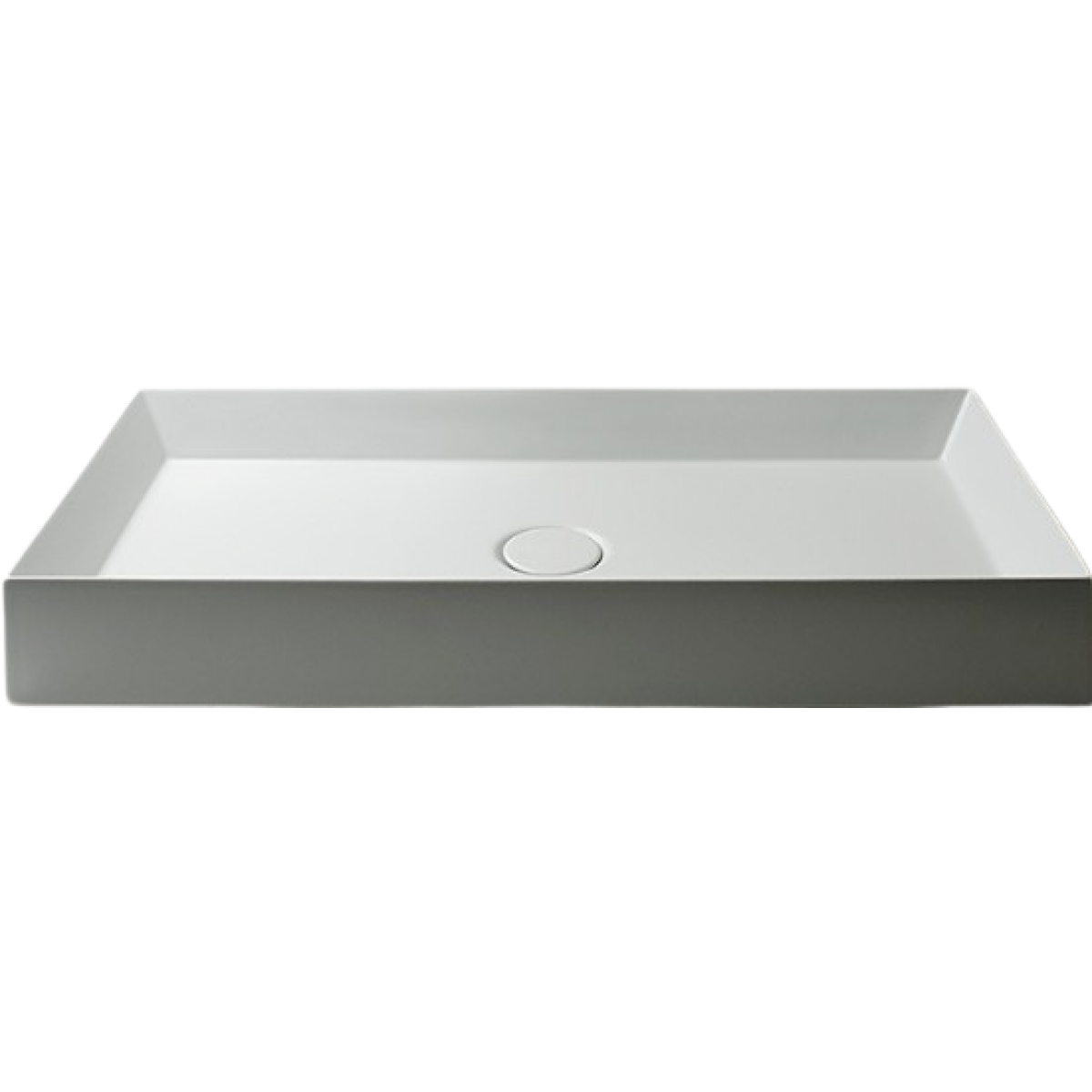 Valdama TKL0300 長方形臺上面盆 (光白)
