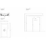 Valdama TKL0300 長方形臺上面盆 (光白)