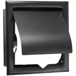 Patic PT-K19-03 鑲牆式 紙巾架 (啞黑色)