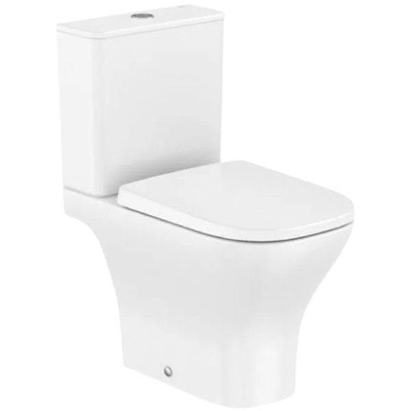 Roca Optica Rimless® Vortex 自由咀分體座廁配歐洲製造歐樂油壓板套裝 (341V1D+342V16+801F72)