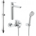 Roca 5A3C4FC00+5A014FC00+526319610 龍頭套裝