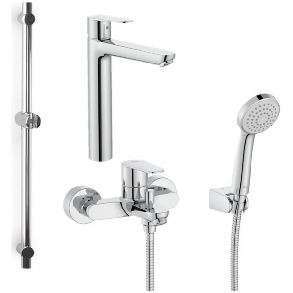 Roca 5A3C4FC00+5A014FC00+526319610 龍頭套裝