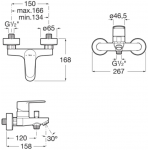 Roca 5A3C4FC00+5A014FC00+526319610 龍頭套裝