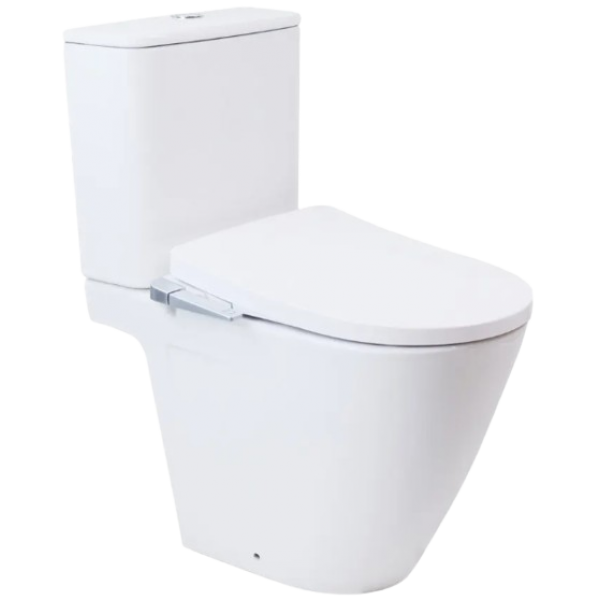 Roca 341759+342759+80405200H Atis-V Rimless® Vortex 自由咀分體座廁配M1洗淨廁板套裝