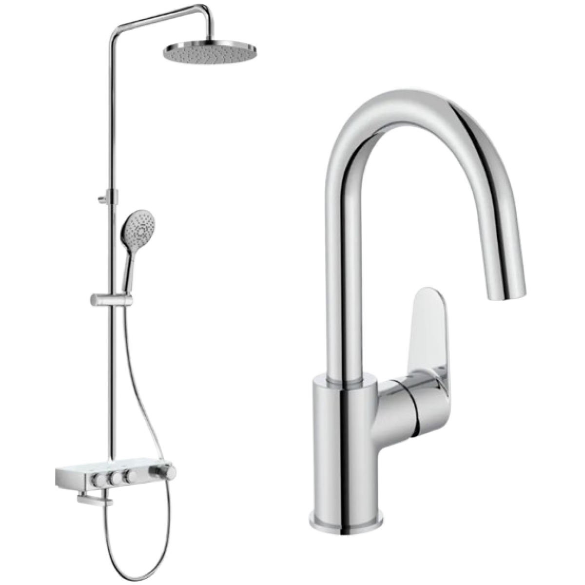 Roca 5A4A4FC00+5A9H09C0N Victoria Plus 龍頭套裝