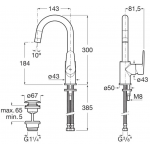 Roca 5A4A4FC00+5A9H09C0N Victoria Plus 龍頭套裝