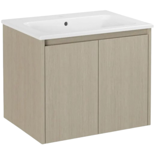 Roca Wild 3279AE+Z802D60LWH 一體式面盆+雙門面盆櫃套裝