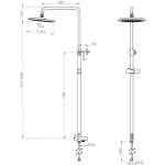 Roca 5A324FC00+5A014FC00+5B5450C0N Victoria Plus 龍頭套裝
