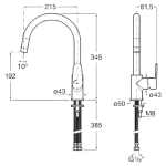 Roca A5A844FC00 Victoria Plus 星盆龍頭