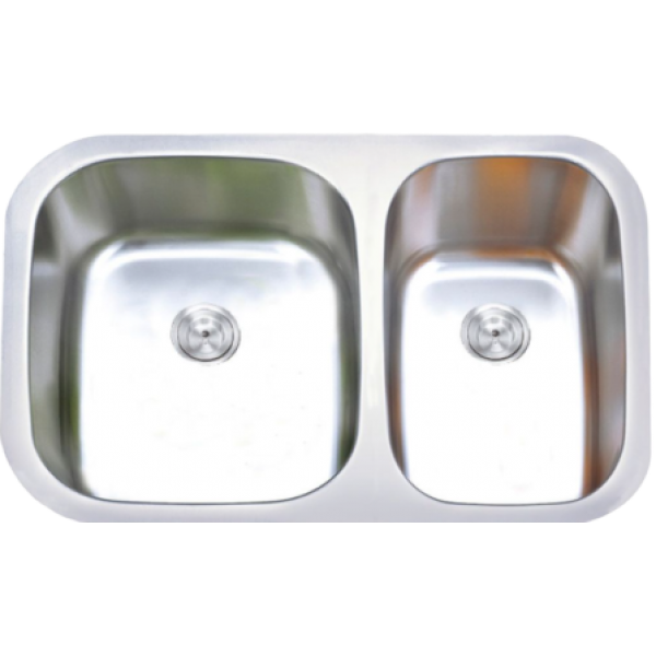 Goboss GB-1703 圓角大小雙星盆