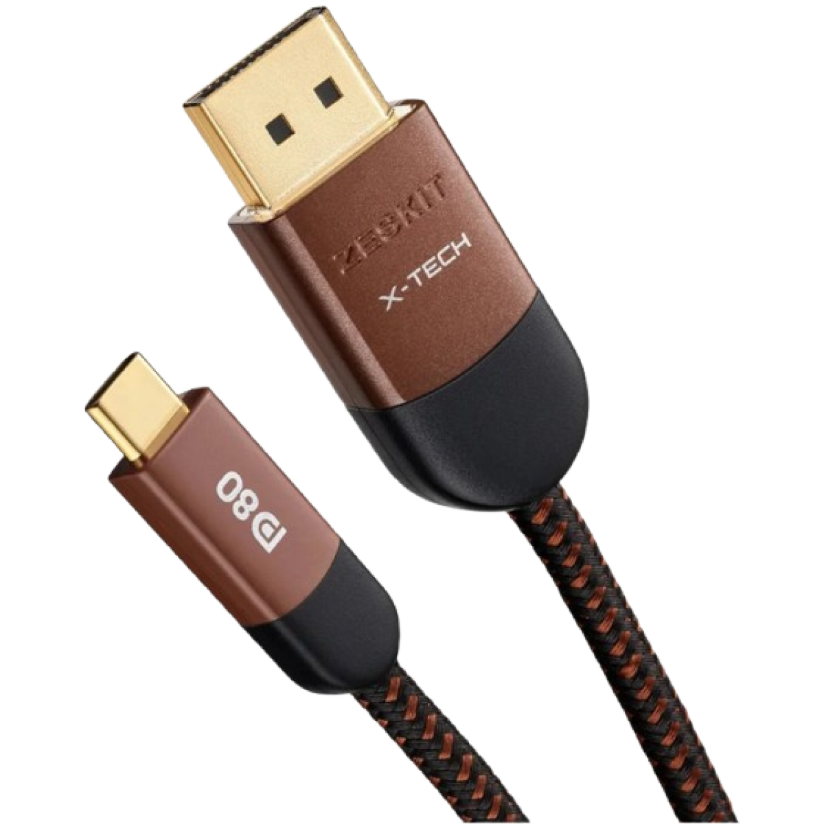 Zeskit X-Tech™ 16K DisplayPort 2.1 訊號線 (1米)