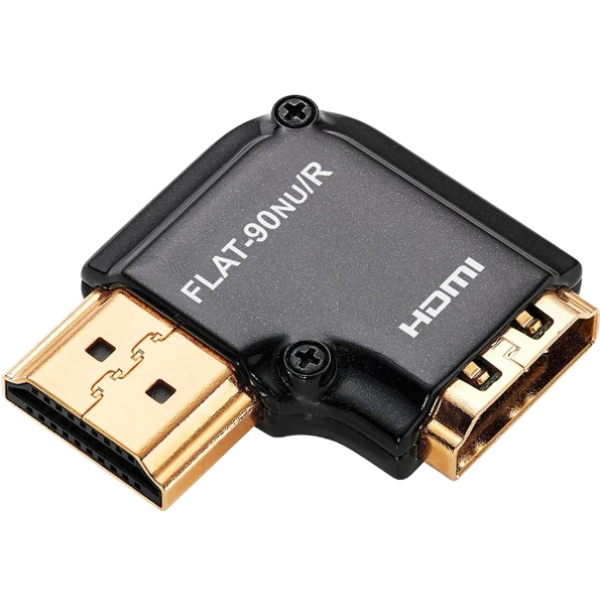 Zeskit FLAT-90NU 鋅合金 HDMI 90度轉接頭 (右)