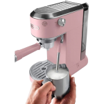 DeLonghi EC890.GR 15巴 Dedica Duo 座檯式半自動咖啡機 (櫻花粉)