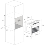 Cristal 尼斯 ESSENCE 60CRV-1 67公升 多功能嵌入式電焗爐
