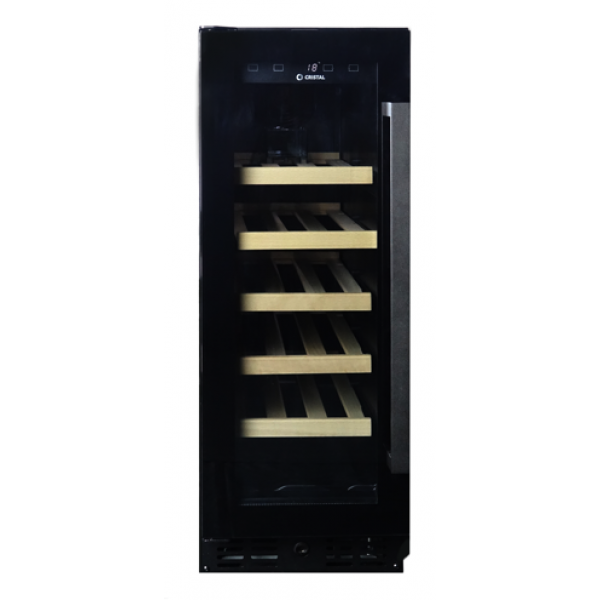 Cristal 尼斯 CWB-20S-1 20瓶 單溫區紅酒櫃 (嵌入式或獨立式)