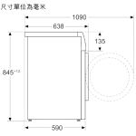 Siemens 西門子 WG44B201HK 9.0公斤 1400轉 前置式洗衣機