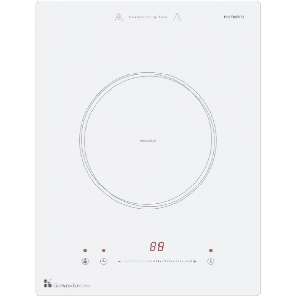 Garwoods 英國樂思 EC-1928 345毫米 單頭電磁爐 (晶白色)