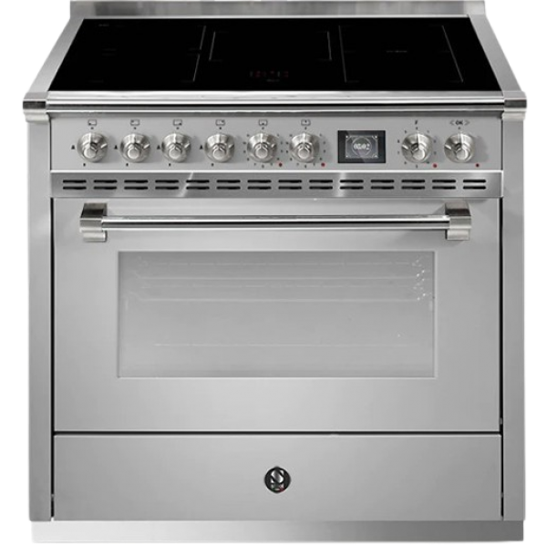 Steel AQ9S-5FI 90厘米 Ascot 感應式獨立式烤箱 (不鏽鋼)