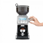 BREVILLE BCG820BSS 智能錐形刀盤咖啡豆研磨機：60段研磨設定，Dosing IQ™技術