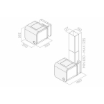 Elica 35cc EVOQUE 35厘米 掛牆式抽油煙機 (白色)