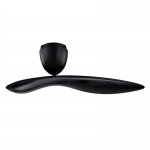 Iconic SYCAMORE 54吋天花吊扇 (啞黑色) - 梧桐樹莢設計、牆壁開關、3種速度