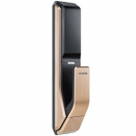 Samsung 三星 SAM-SHSP718LMGEN 指紋/ 密碼/ 感應卡 智能電子門鎖 (金色)
