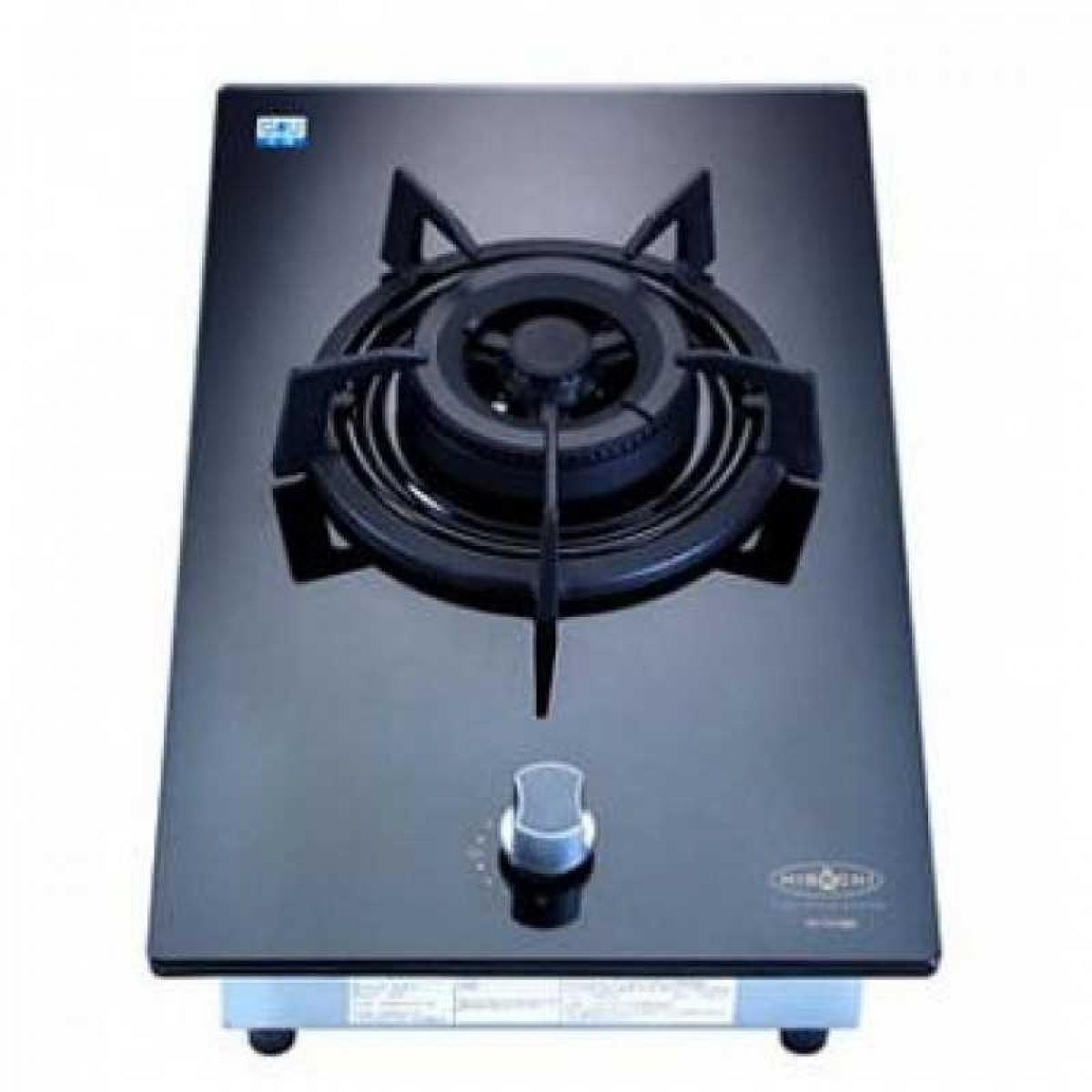 Hibachi 氣霸 HY-1316BSS LPG 單頭石油氣爐 (嵌入式, 4.5kW火力, 強化玻璃面板)