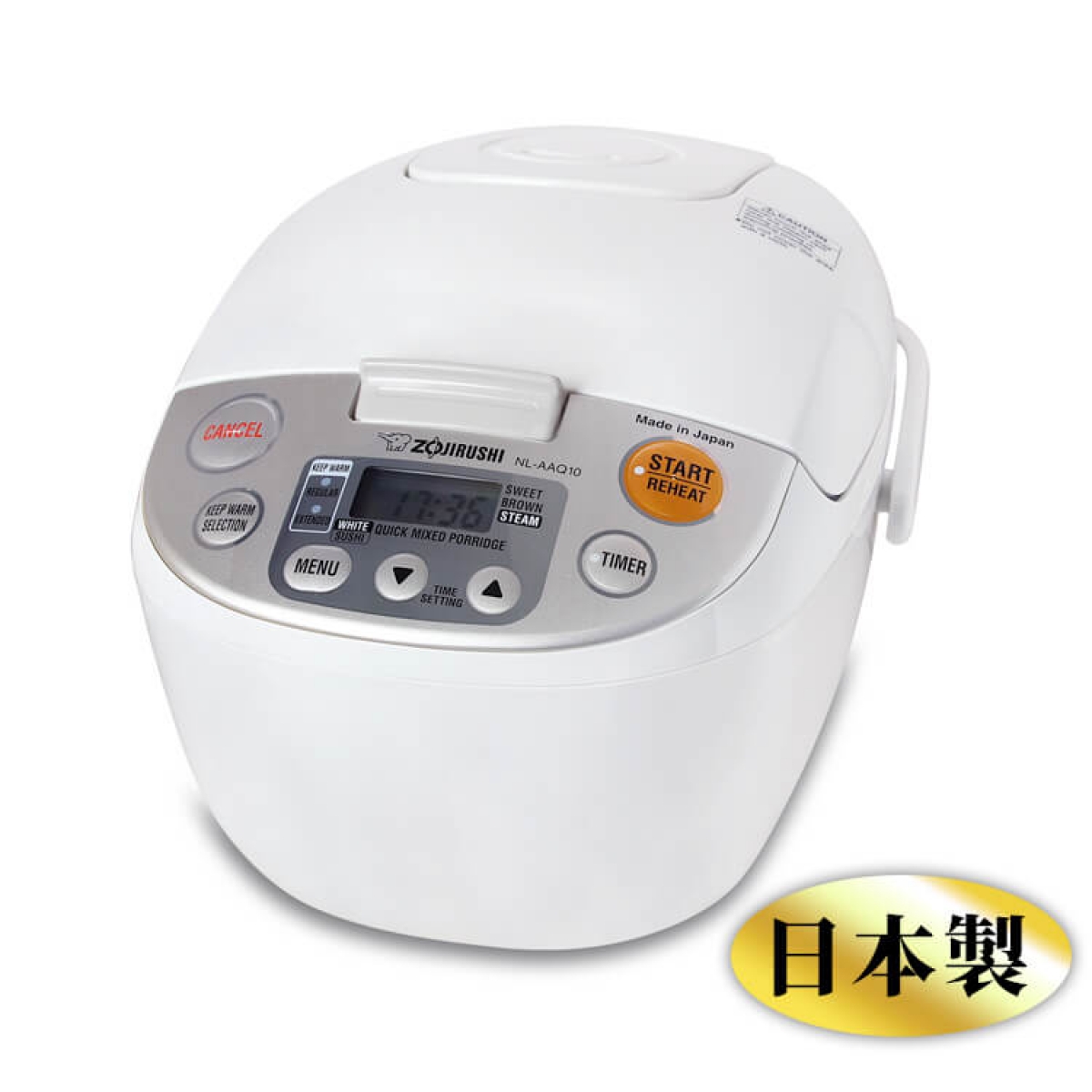 Zojirushi 象印 NL-AAQ10-CA 1.0公升 微電腦電飯煲 - 日本製造，多功能烹調