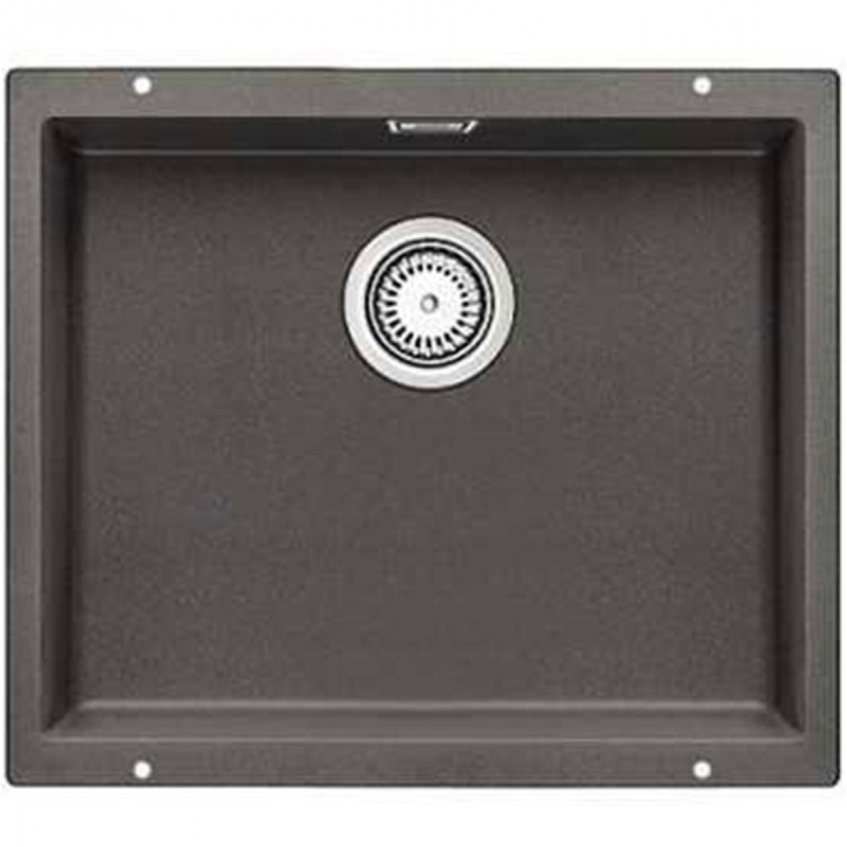 BLANCO SUBLINE 500-U(523433) 德國製 花崗岩合成單槽鋅盤(岩石灰色)
