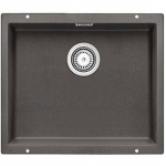 Blanco 523433 Subline 500-U 單盆昇盤 (炭石灰色 Rock Grey)