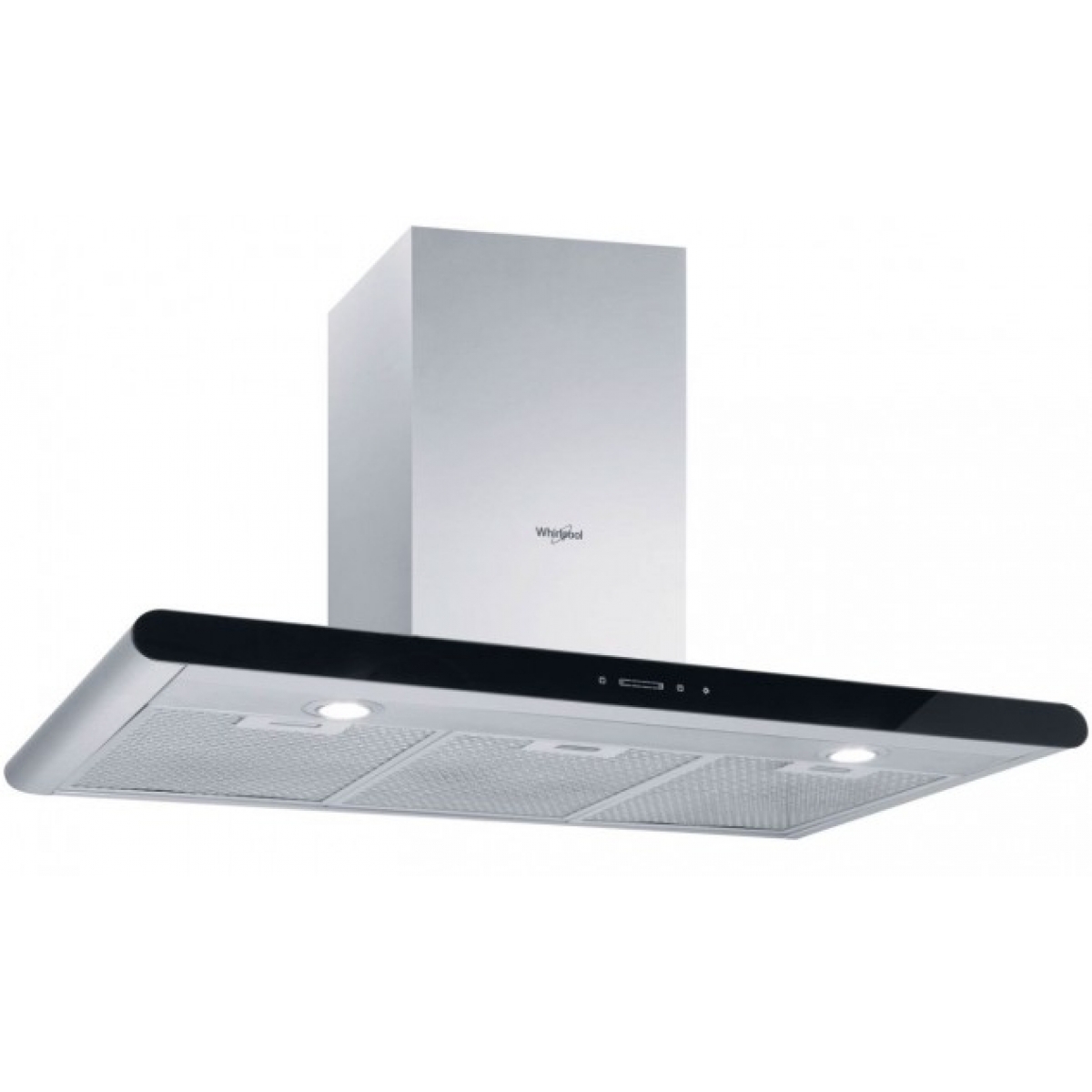 WHIRLPOOL 惠而浦 AKR5101/IX 煙囪式抽油煙機 | 90厘米 | 1200m³/h排風量 | 智能輕觸