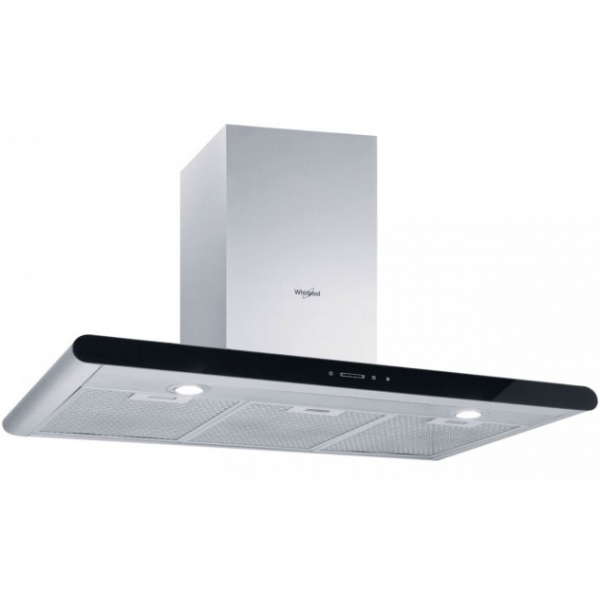 WHIRLPOOL 惠而浦 AKR5101/IX 煙囪式抽油煙機 | 90厘米 | 1200m³/h排風量 | 智能輕觸