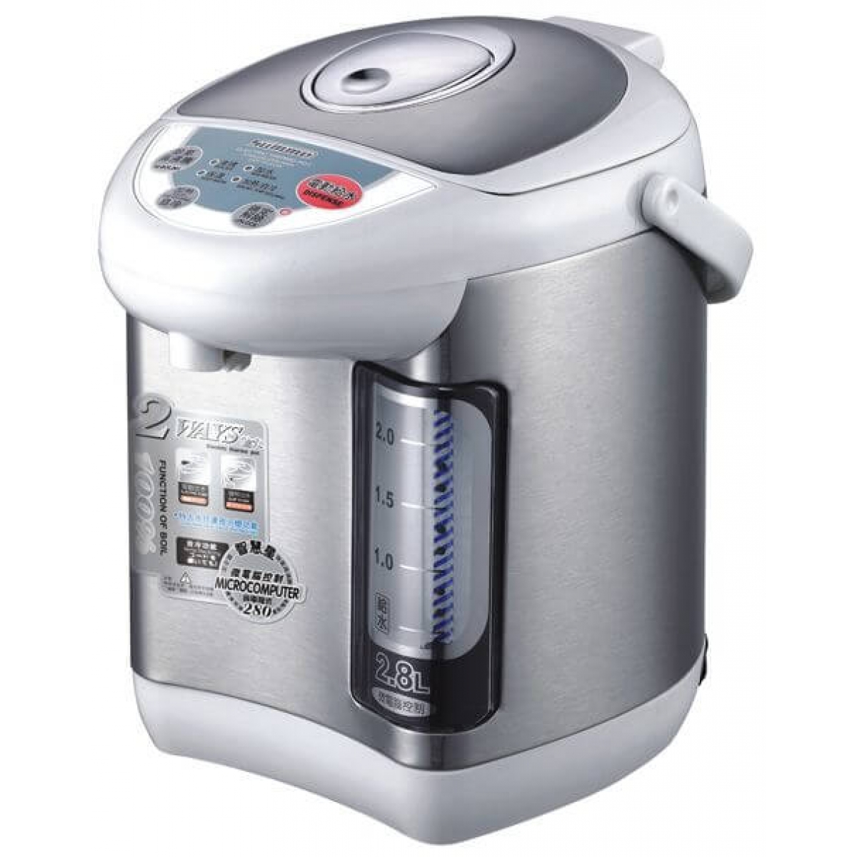 Summe 德國卓爾 AP-S281 2.8公升 電熱水瓶 - 自定保溫，安全鎖定