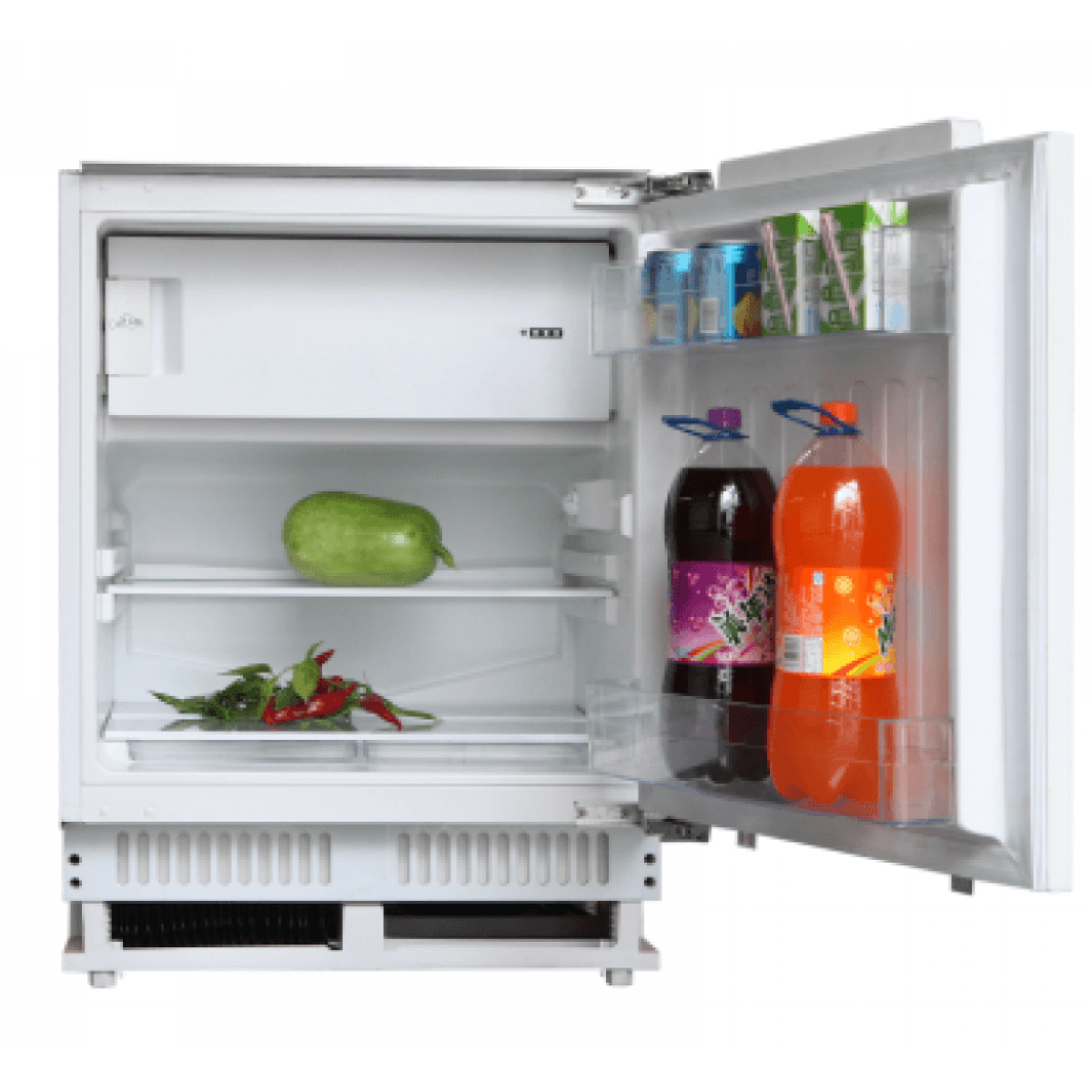 Baumatic BRUI600L 116公升嵌入式單門雪櫃：自動冰箱除霜，可改左右門鉸，靜音運作