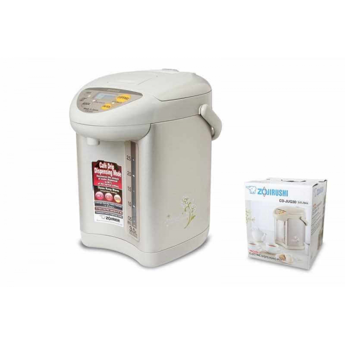 Zojirushi 象印 CD-JUQ30-CT 3.0公升電動電熱水瓶 - 5段節電定時