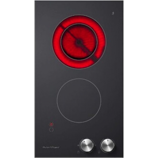 Fisher & Paykel CE302CBX2: 30cm 2頭嵌入式電陶爐 - 靈活雙環加熱