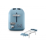 DeLonghi CT021.AZ 800W Argento Flora系列 多士爐 (藍色)