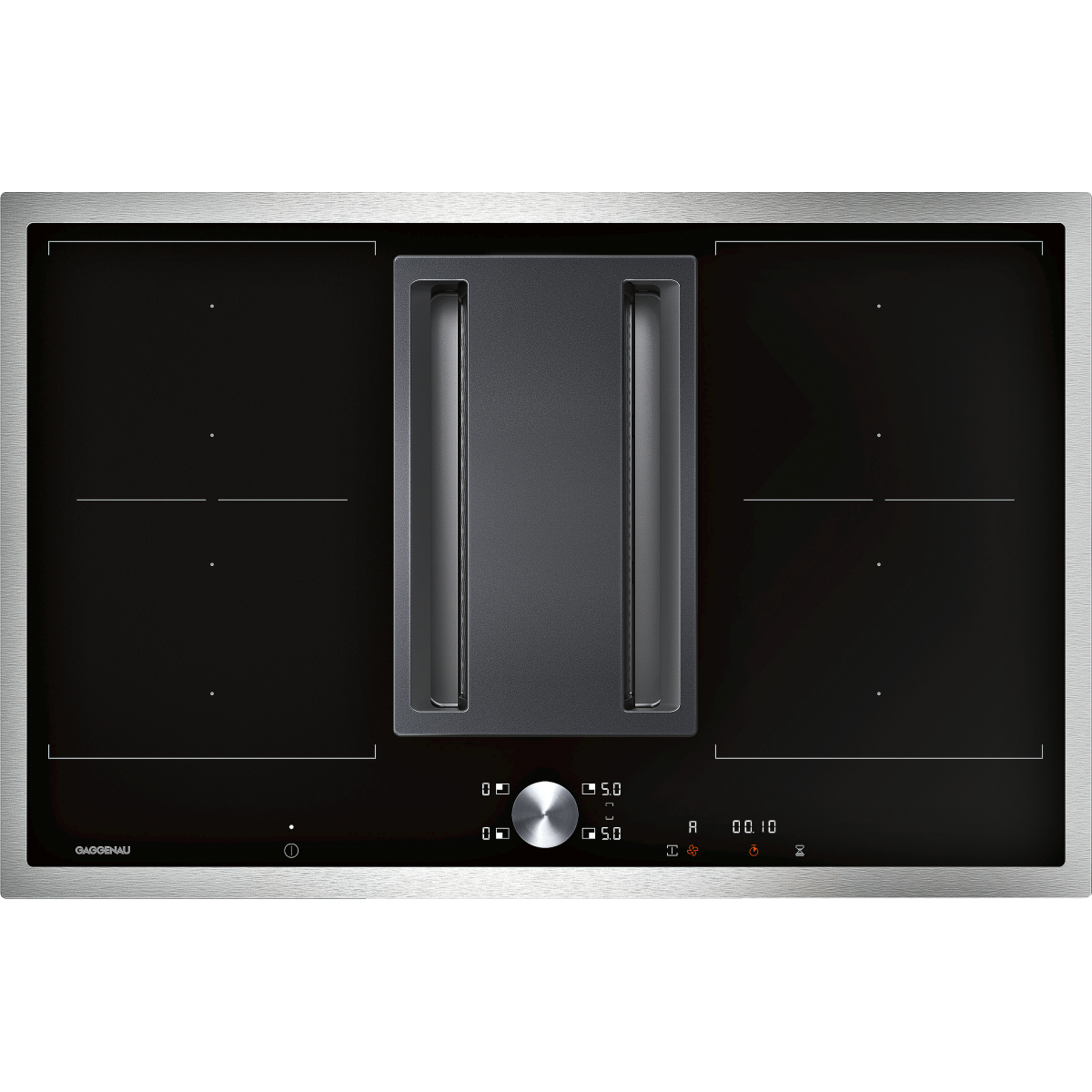 Gaggenau CV282110 80厘米嵌入式四煮區電磁爐連高效抽油煙系統