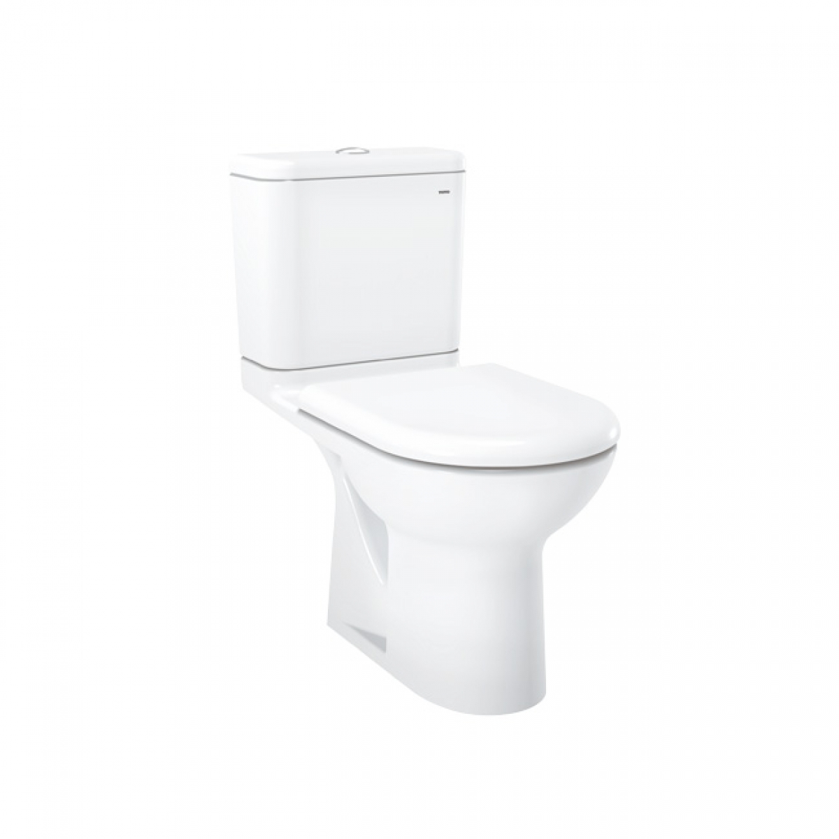 TOTO CW781RPB 緊密分體座廁 (P-trap 牆排式) - CEFIONTECT® 技術，節水設計