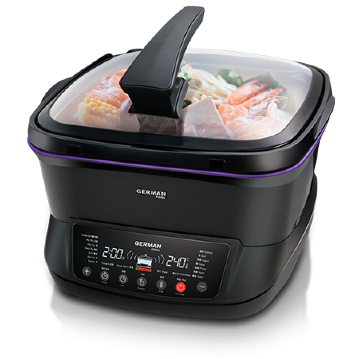 GERMAN POOL 德國寶 DFC-918 8公升 變頻萬用養生鍋