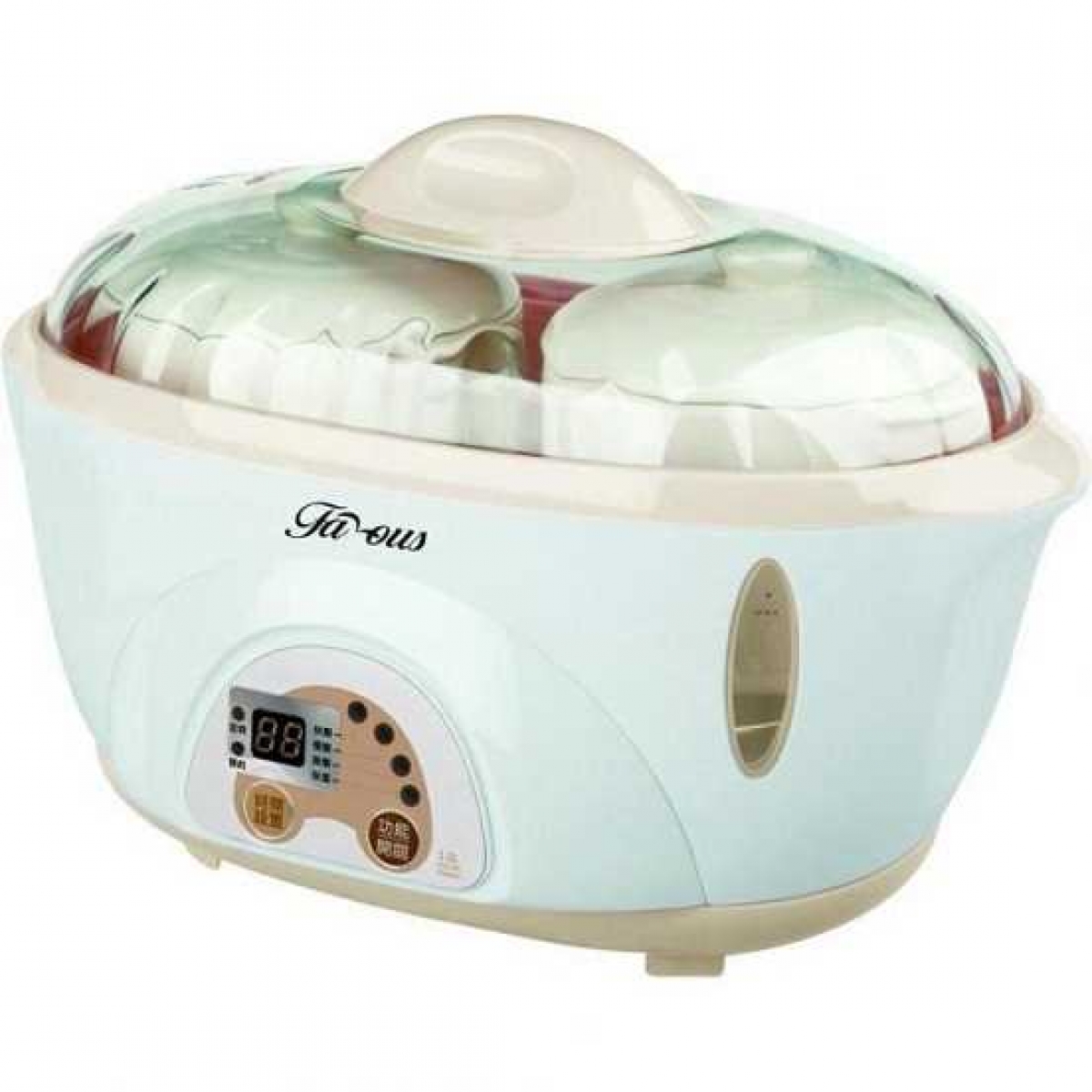 Famous 法國名家 DYG-16B 1.5公升雙花微電腦子母燉盅