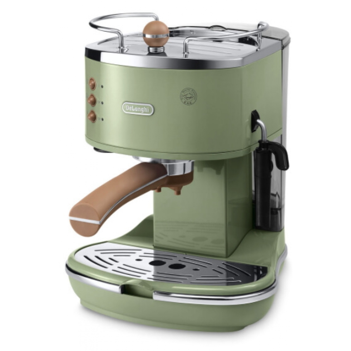 DeLonghi ECOV311.GR 15巴復古座檯式咖啡機（橄欖綠）