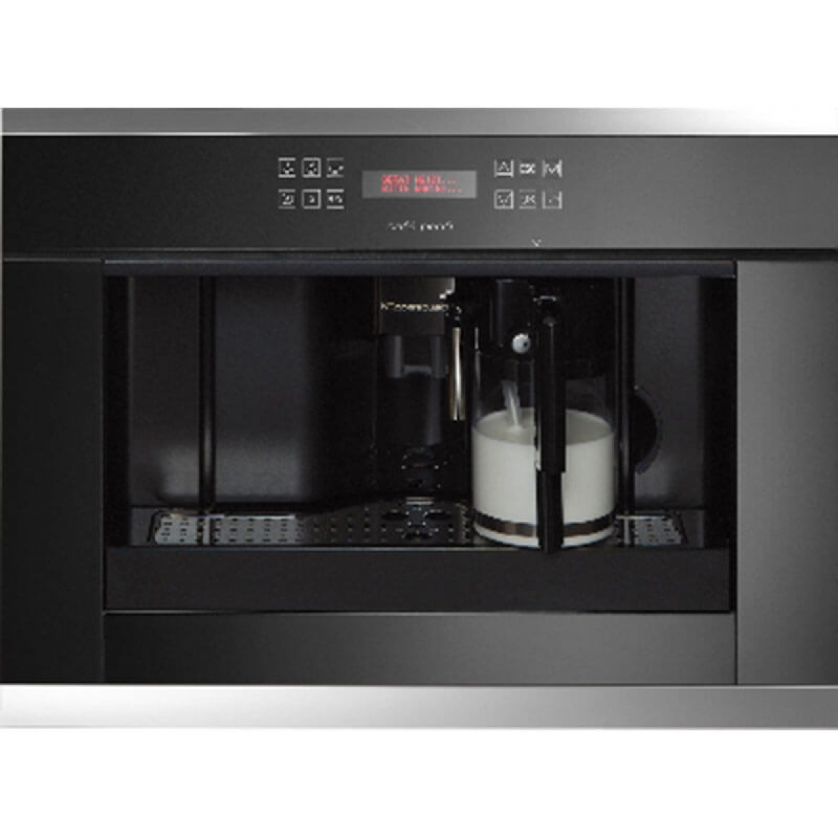 Kuppersbusch EKV6500.1J3 15巴 嵌入式咖啡機 (電鍍銀) - 一鍵式卡布奇諾，智能自動清洗