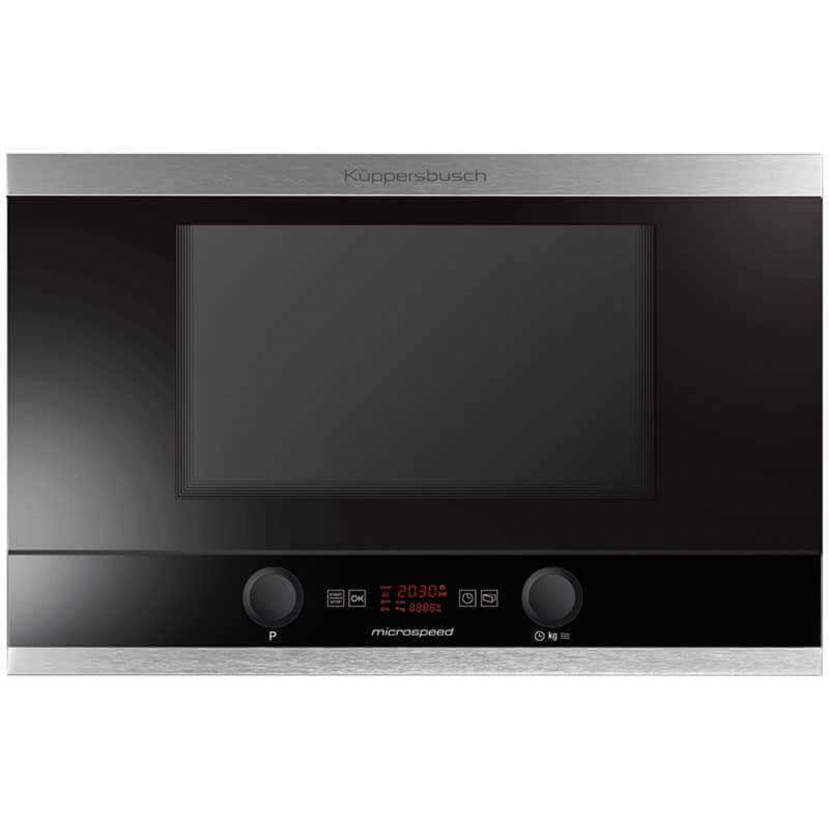 Kuppersbusch EMWGL3260.0J1 22公升 嵌入式微波焗爐 (不銹鋼) - 纖巧型多功能，智能烹飪