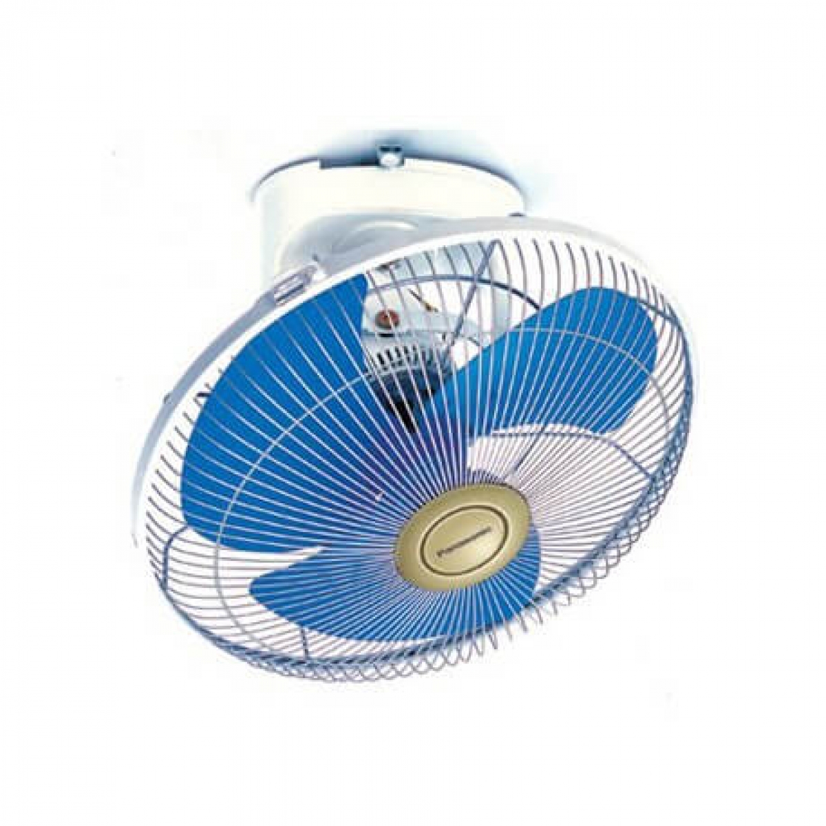 Panasonic 樂聲 F-409QH 16吋 樓底風扇 (藍色) - 節省空間，強勁金屬扇葉