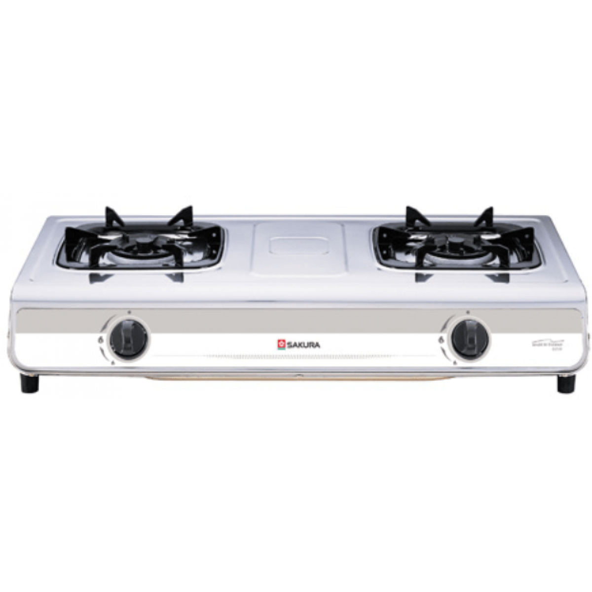 Sakura 櫻花 G210T 雙環煤氣座檯煮食爐:5.2kW強勁火力,不銹鋼爐面,熄火安全裝置 Sakura 櫻花 G210T 雙環煤氣座檯煮食爐:5.2kW強勁火力,不銹鋼爐面,熄火安全裝置