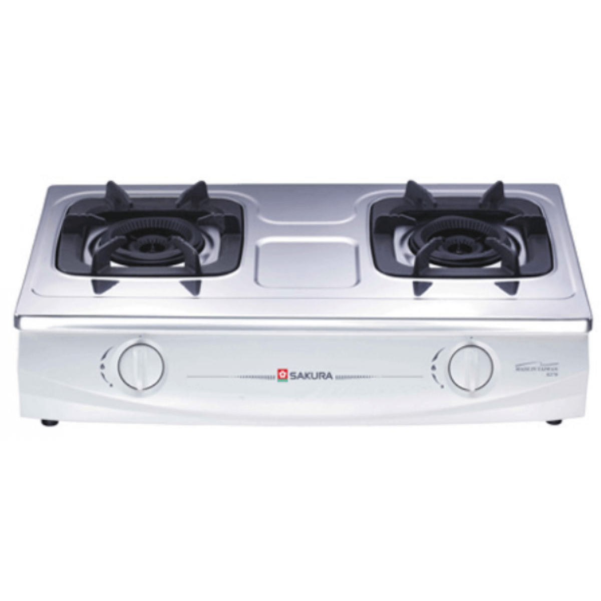 櫻花 Sakura G270 70厘米座檯式石油氣爐：專利雙環內焰爐頭、4.6kW強勁火力