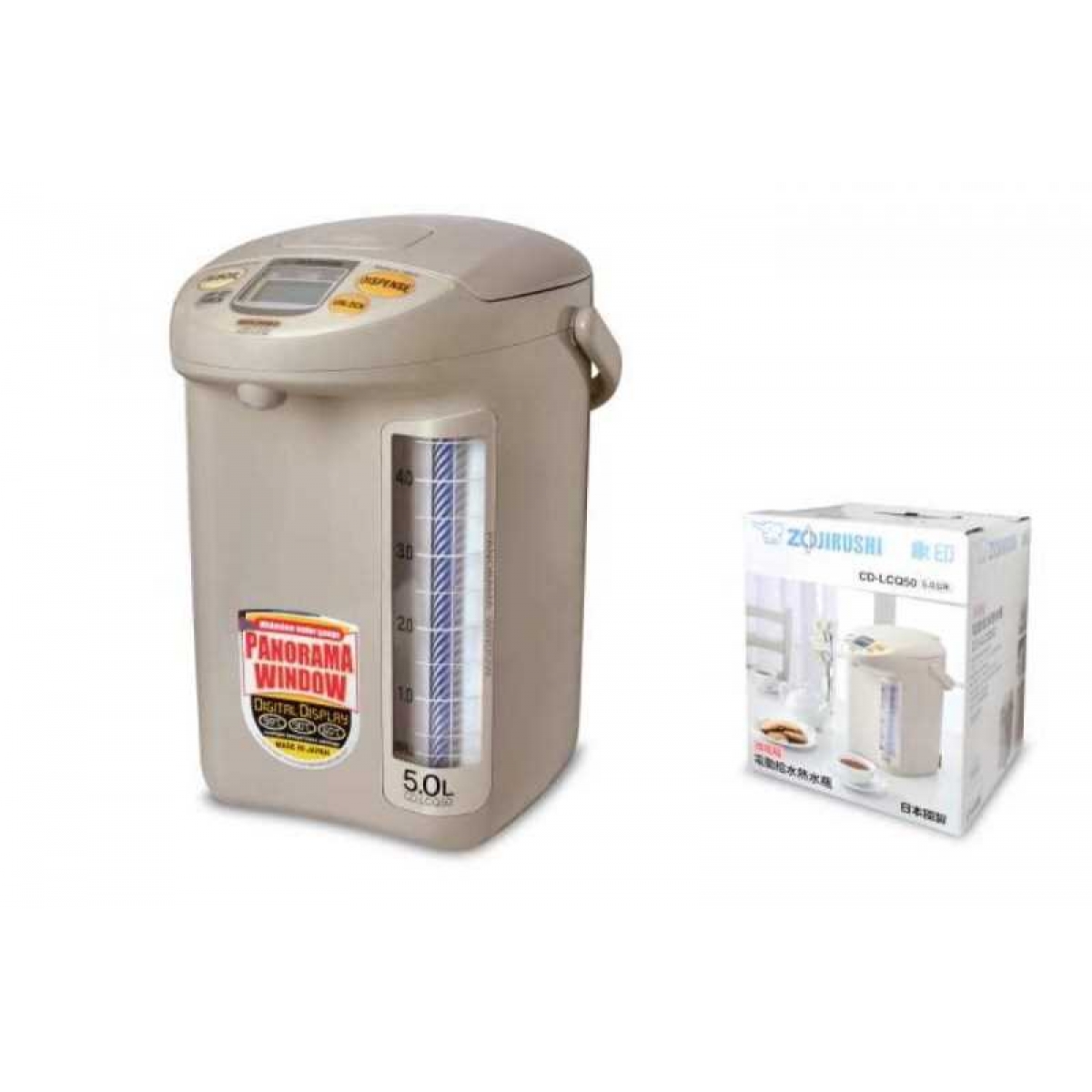 Zojirushi 象印 CD-LCQ50-TK 5.0公升電動電熱水瓶 Zojirushi 象印 CD-LCQ50-TK 5.0公升電動電熱水瓶