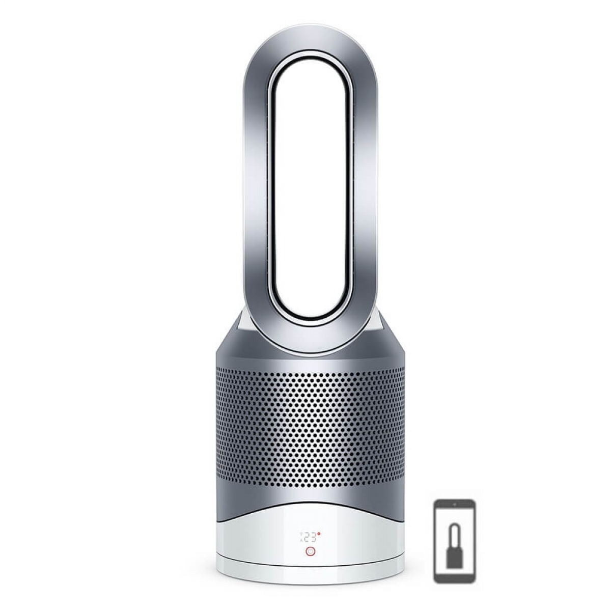 Dyson HP03WH Pure Hot Cool Link™ 三合一智能淨化/冷暖 無扇葉風扇 (銀白色)