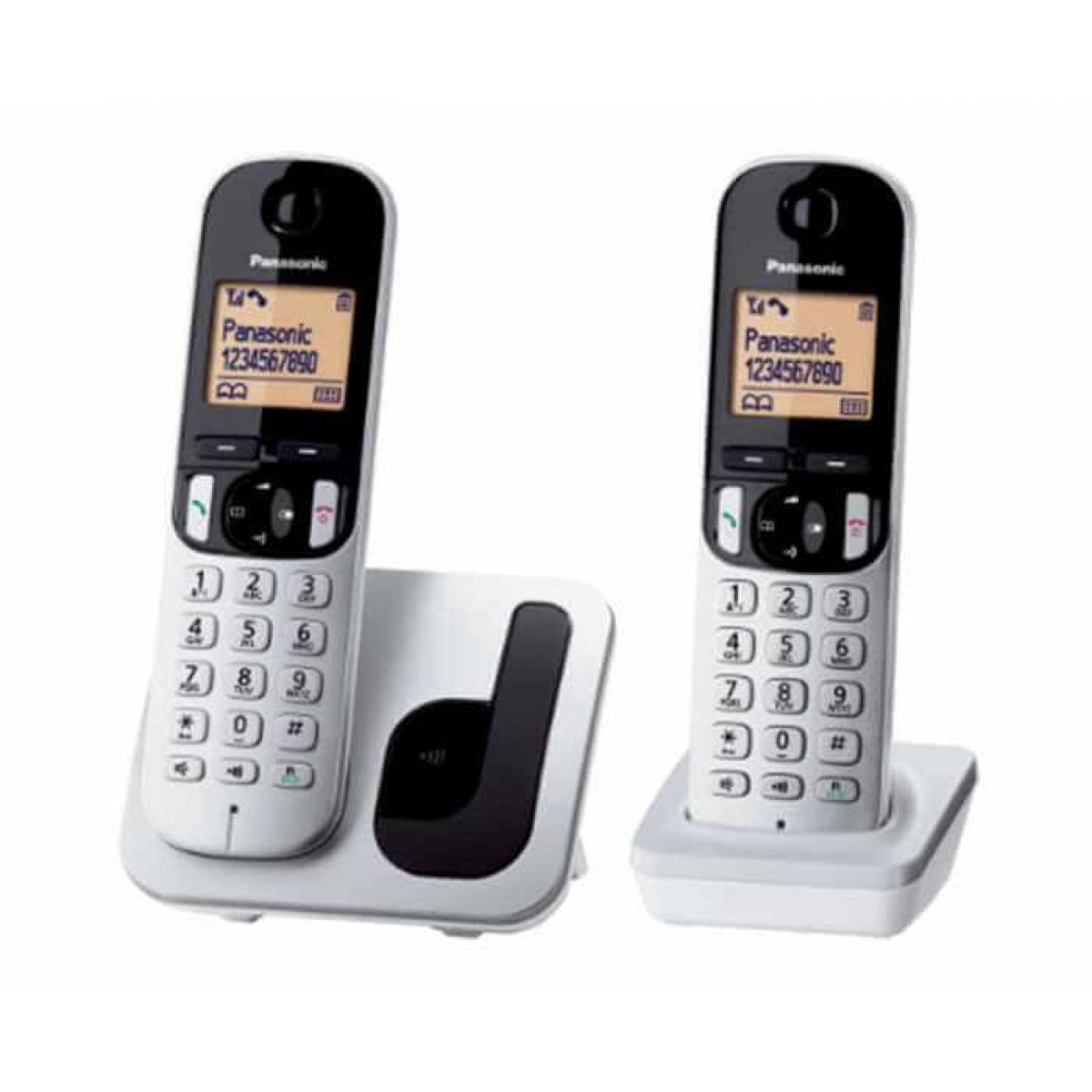 Panasonic 樂聲 KX-TGC212HK 銀色 DECT 數碼無線電話